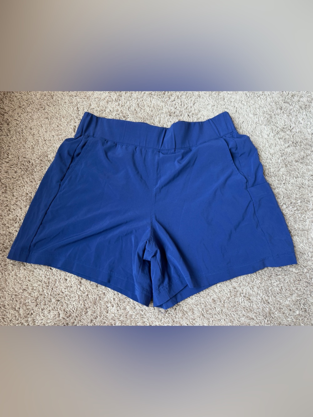 Columbia Royal Blue Athletic Shorts